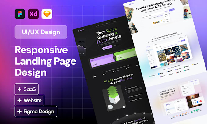 Gig Preview - Design stunning website mockups in figma for maximum conversions