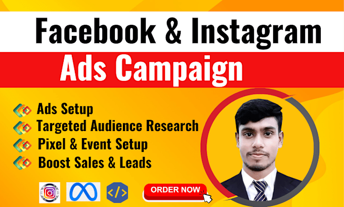 Gig Preview - Setup and manage fb and ig ads campaigns for leads and sales