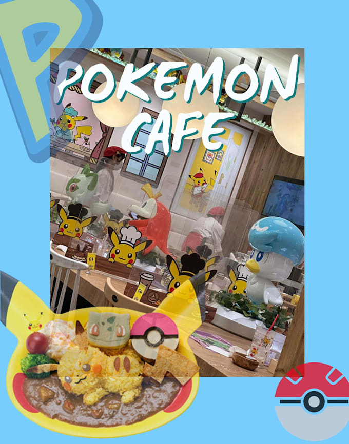 Gig Preview - Secure  your pokemon cafe reservation tokyo osaka japan