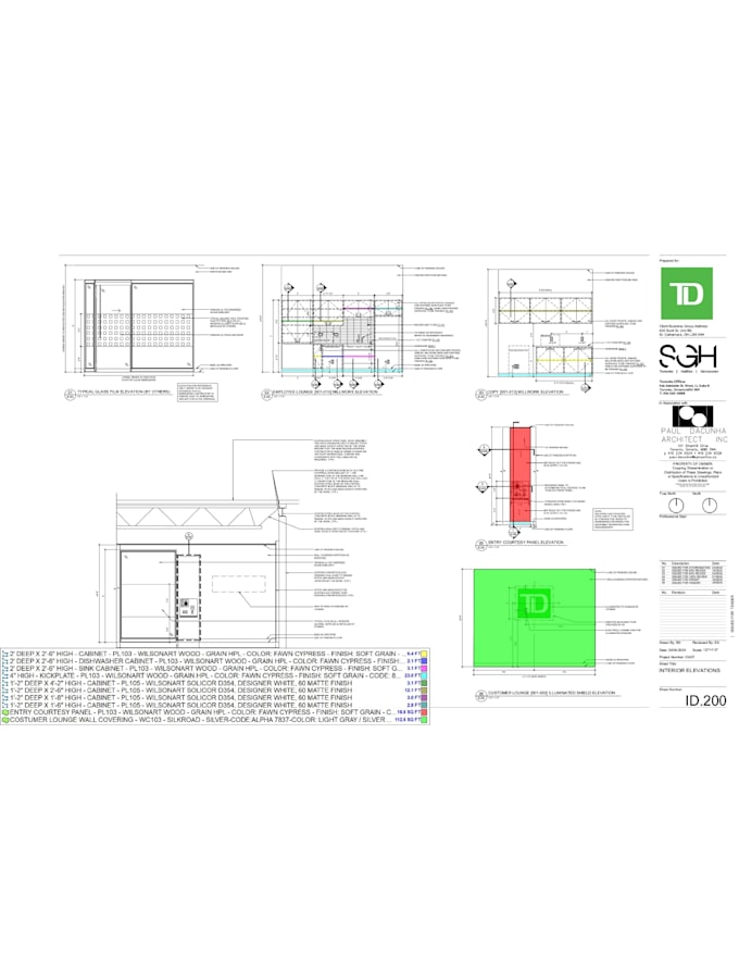 Gig Preview - Do quantity and material takeoff for custom millwork