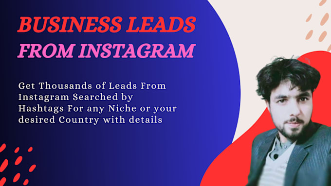 Bestseller - find business leads from instagram for you with details