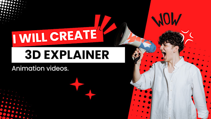 Gig Preview - Create 3d explainer animation videos with professional work