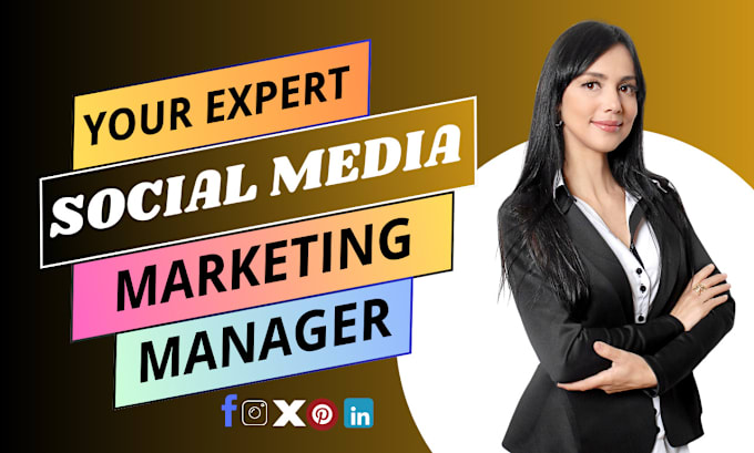 Gig Preview - Be your social media marketing manager