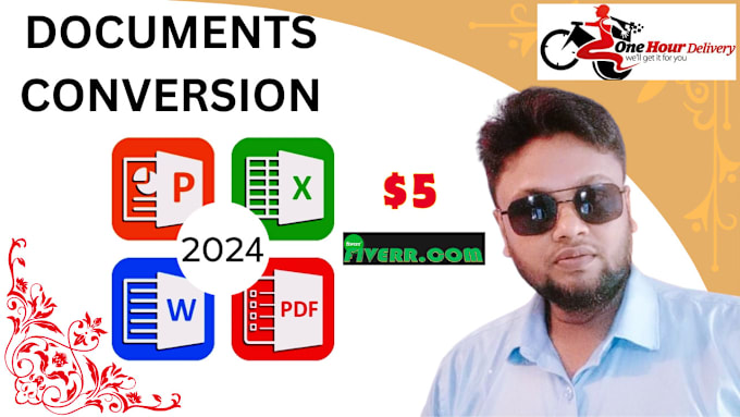 Gig Preview - Professional data converter, PDF to excel, CSV conversion expert