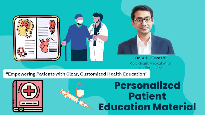 Gig Preview - Make personalized patient education material