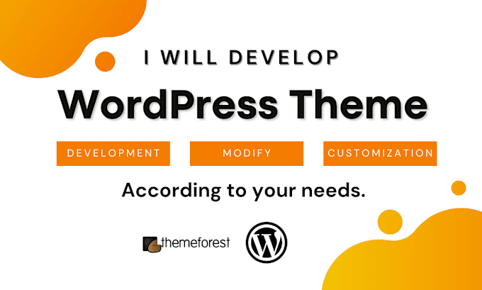 Gig Preview - Develop and modify custom wordpress theme