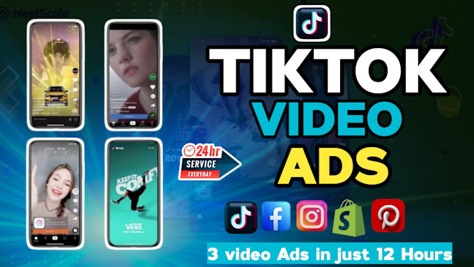 Bestseller - create viral tik tok video ads, dropshipping ads, tiktok ads