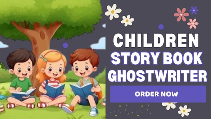 Gig Preview - Ghostwrite ebook, ebook writing, children book writer, book writer, illustration