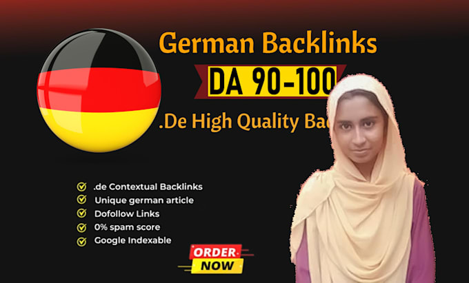 Gig Preview - Make  permanent german backlinks from germany high quality sites