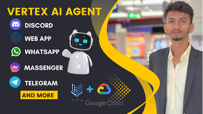 Gig Preview - Build dialogflow vertex ai agent firebase rag ai chatbot gemini