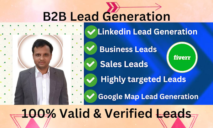 Bestseller - give any google maps lead, b2b linkedin lead generation,