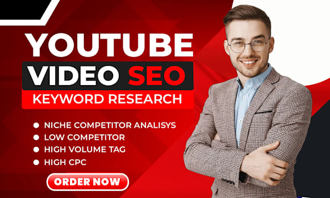 Gig Preview - Do best optimize youtube video seo for top ranking