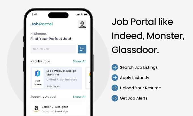 Bestseller - develop a job board agency job portal and staffing app like indeed