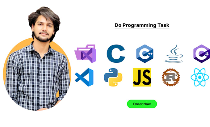 Gig Preview - Do coding in csharp cpp java python script c language programming