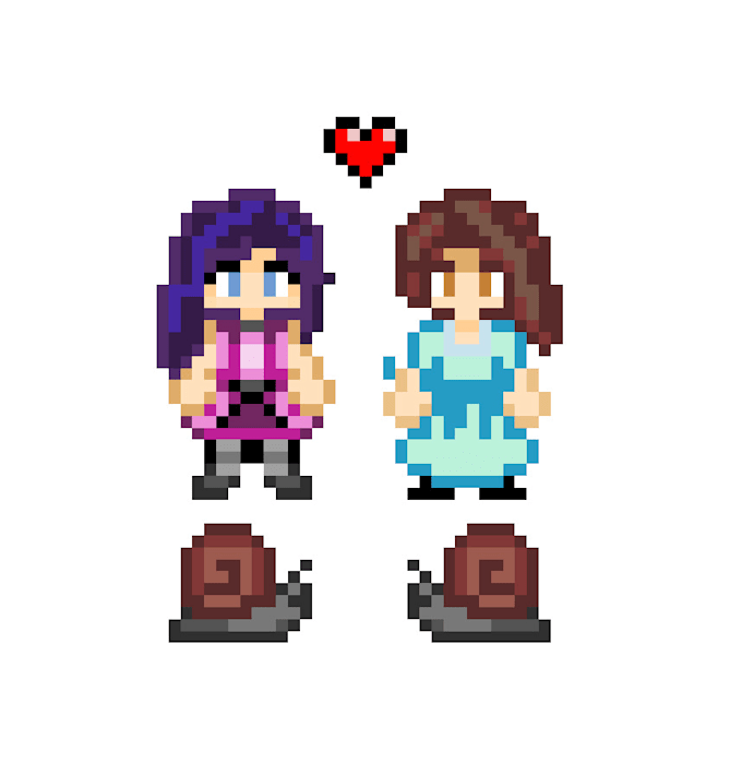 Gig Preview - Draw you in stardew valley pixel art style