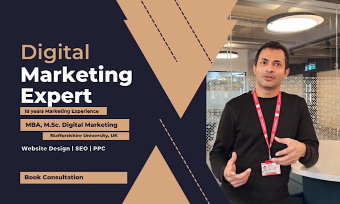 Gig Preview - Be your digital marketing consultant to grow your business, revenue and profit