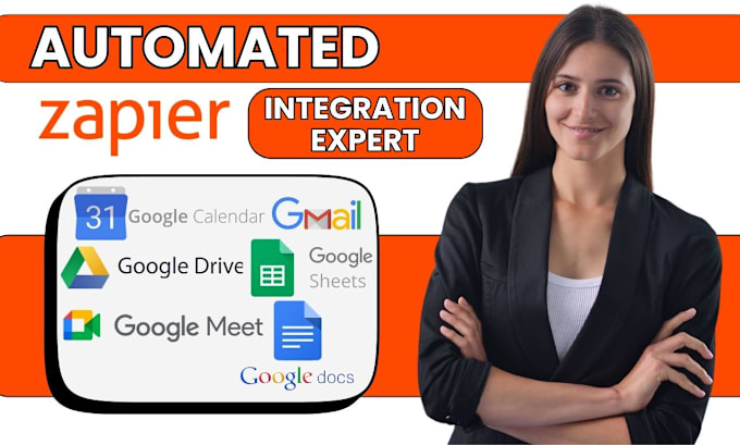 Gig Preview - Automate google apps doc sheets drive gmail calendar facebook zapier integration