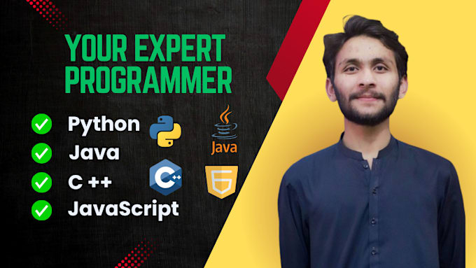 Gig Preview - Be your dedicated python, java, cpp, expert programmer