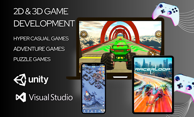 Bestseller - do unity game development, mobile game design and development, unity development