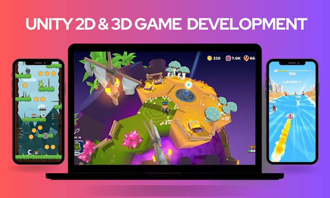 Gig Preview - Develop endless runner 2d game for you as a unity game developer