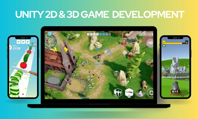 Gig Preview - Develop unity 2d and 3d clone games as unity game developer