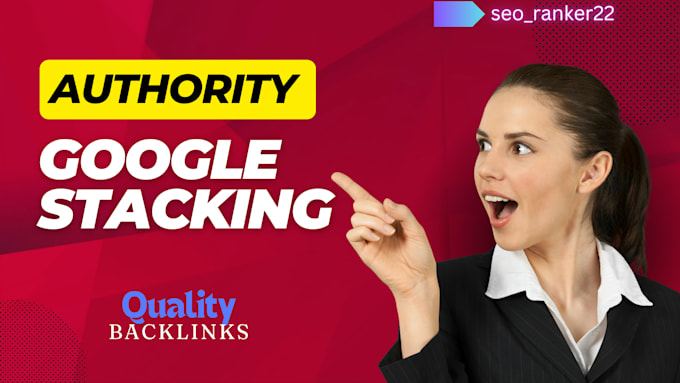 Gig Preview - Do google authority stacking for local seo and ranking