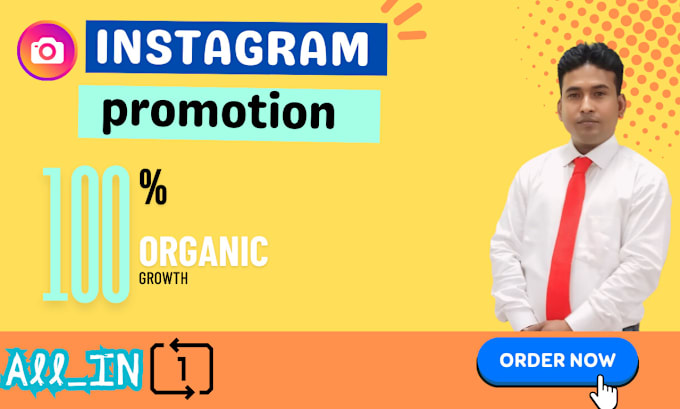 Gig Preview - Do instagram promotion ,organic growth and follower increase