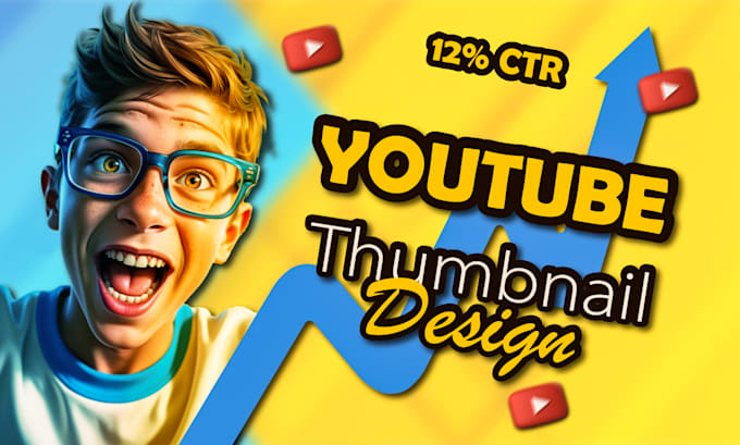 Gig Preview - Boost your youtube clicks with professional thumbnails