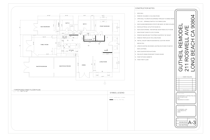 Gig Preview - Draft architectural plans blueprints in autocad 2d