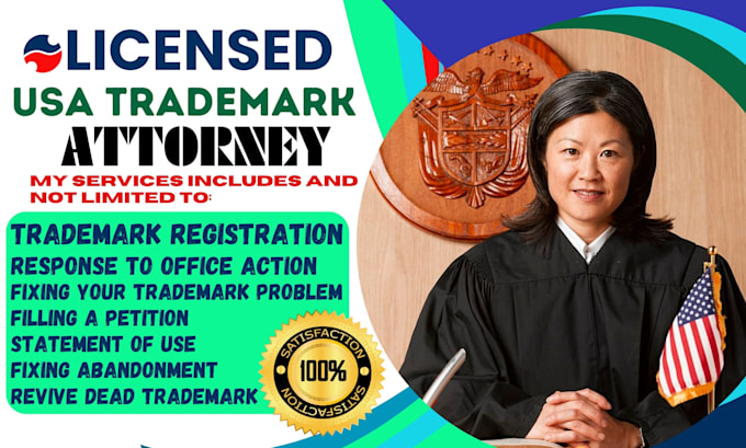 Gig Preview - Trademark brand as patent usa attorney for amazon brand registration application