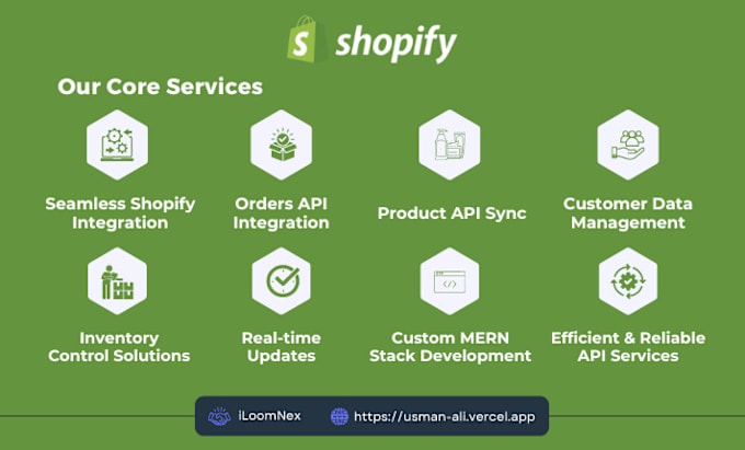 Gig Preview - Integrate shopify API with node, express, and mongodb