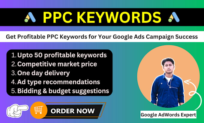 Bestseller - find the best ppc keywords for your google ads campaign