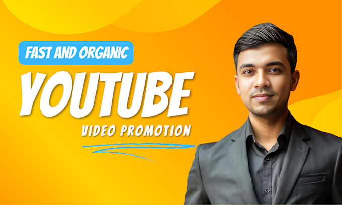 Gig Preview - Organic youtube promotion to boost video views and channel growth