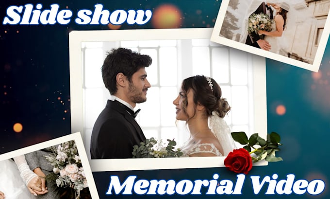 Gig Preview - Create a funeral memorial video with photo slideshow