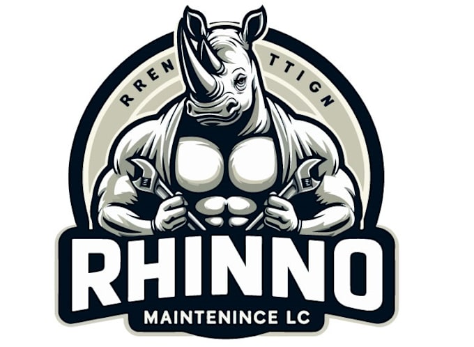 Gig Preview - Design excellent rhino logo