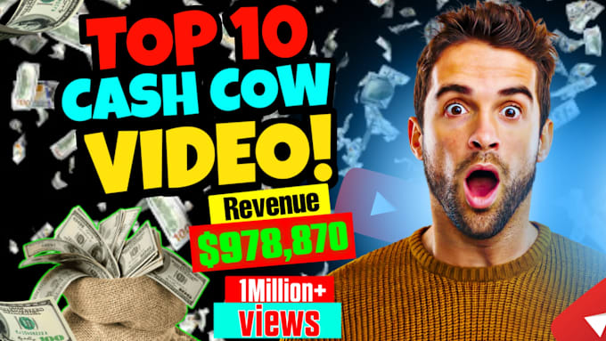 Gig Preview - Create top 10 cash cow faceless youtube videos