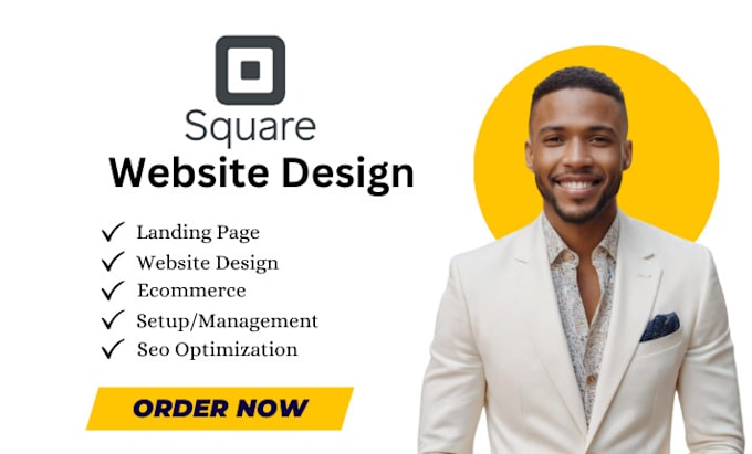 Gig Preview - Square website design square online store square website design square online