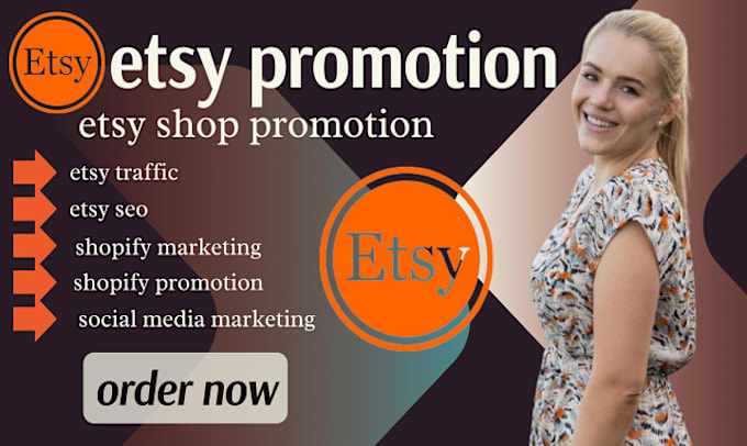 Gig Preview - Do shopify store marketing website promotion etsy shop promotion to boost sales