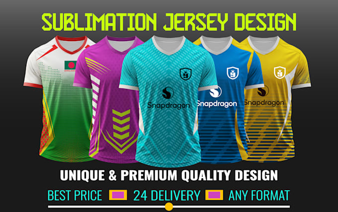 Gig Preview - Do print ready file for your any sublimation jersey design