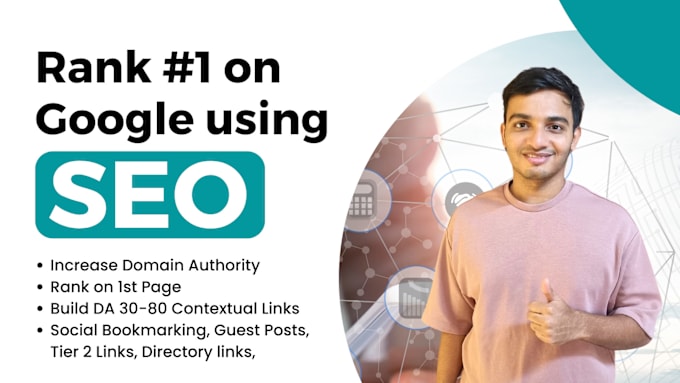 Gig Preview - Rank your website on 1st page with advance SEO strategies