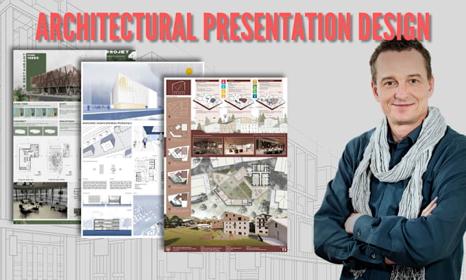 Gig Preview - Design your architectural presentation board, panel, or poster