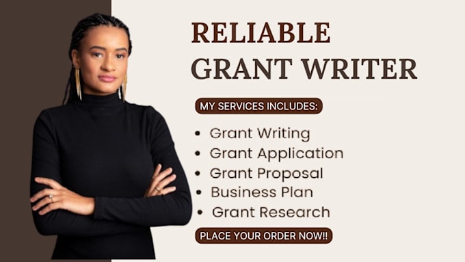 Gig Preview - Win grants write grant writing grant proposal grant application rfp 501c3