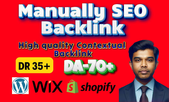 Gig Preview - Do high quality contextual and high authority dofollow backlinks manually