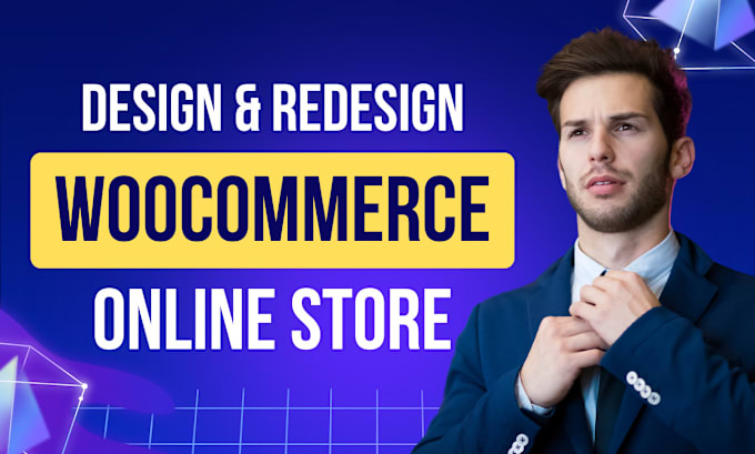 Gig Preview - Create ecommerce website using wordpress woocommerce online store