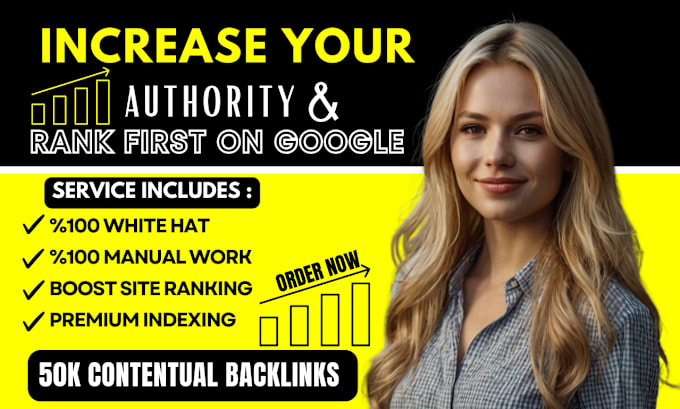 Gig Preview - Do high da authority and contextual backlinks, link building, boost dofollow SEO