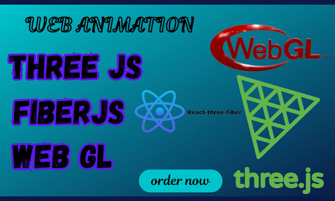 Gig Preview - Develop web animation with webgl, fiber js and three js