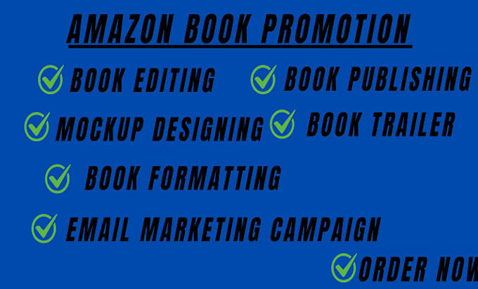 Gig Preview - Do book promotion book marketing amazon kindle on top social media site