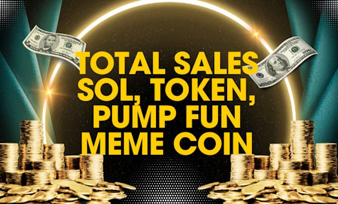 Gig Preview - Guarantee total fast sales out for solana, token, ape store, moonshot, meme coin