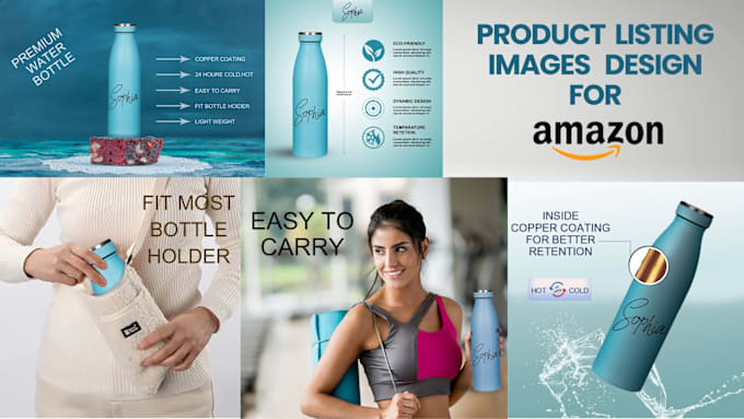 Gig Preview - Design amazon infographic,product listing,ebc content to boost sell