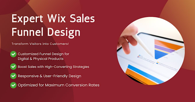 Gig Preview - Create a sales funnel using wix website